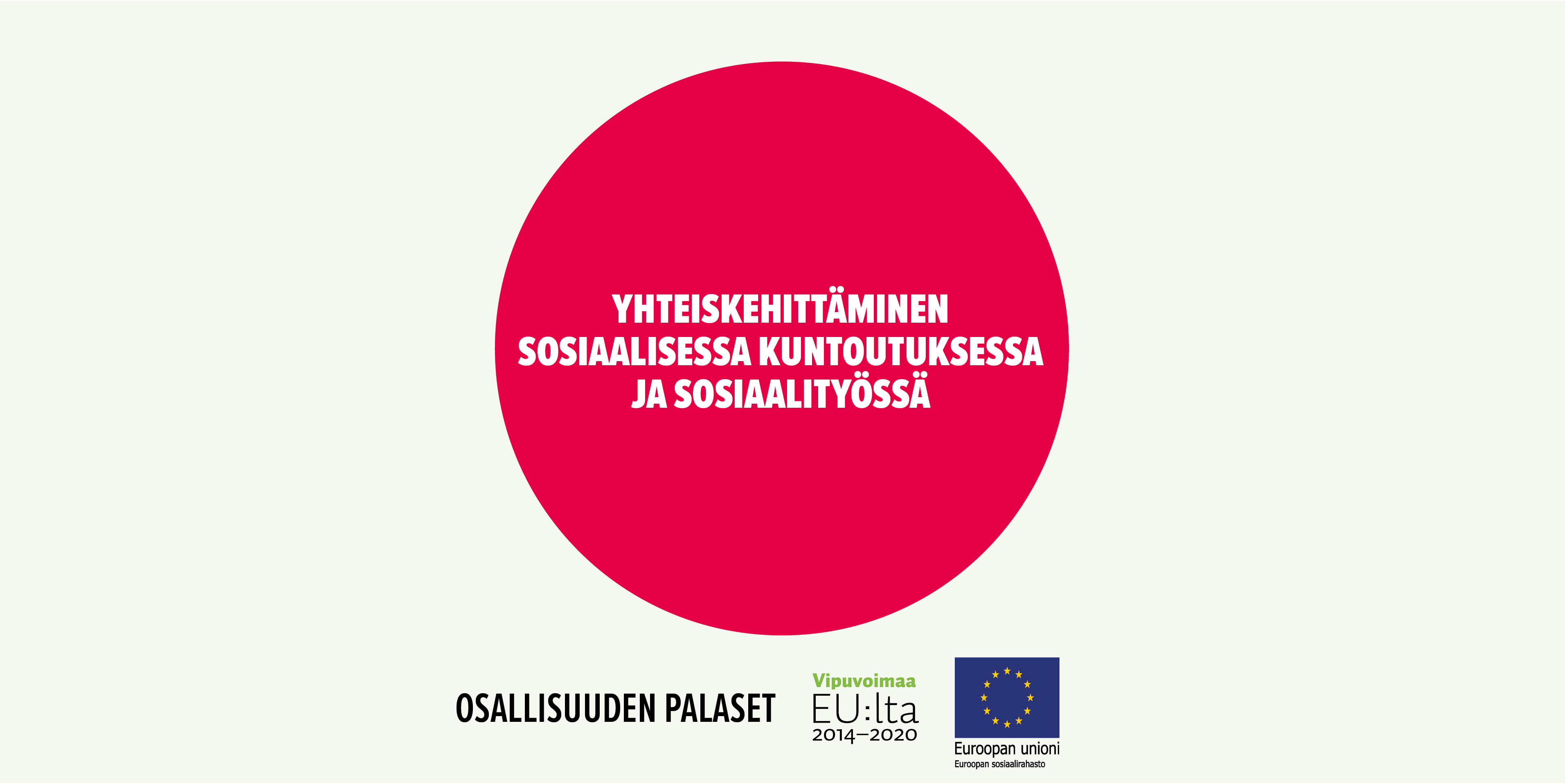 Yhteiskehittäminen sosiaalisessa kuntoutuksessa ja sosiaalityössä -toimintamallin kansikuva.