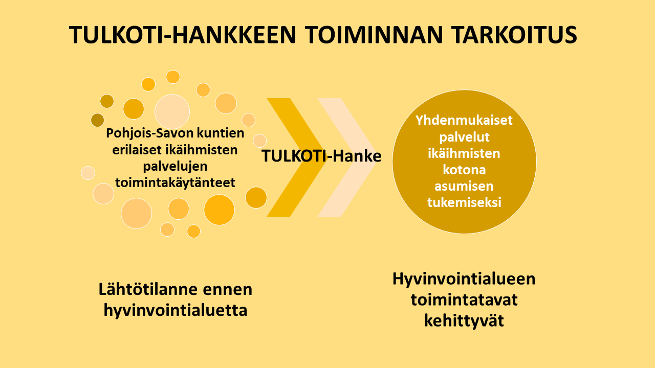 TulKoti-hankkeen toiminnan sisällön kuvausta.