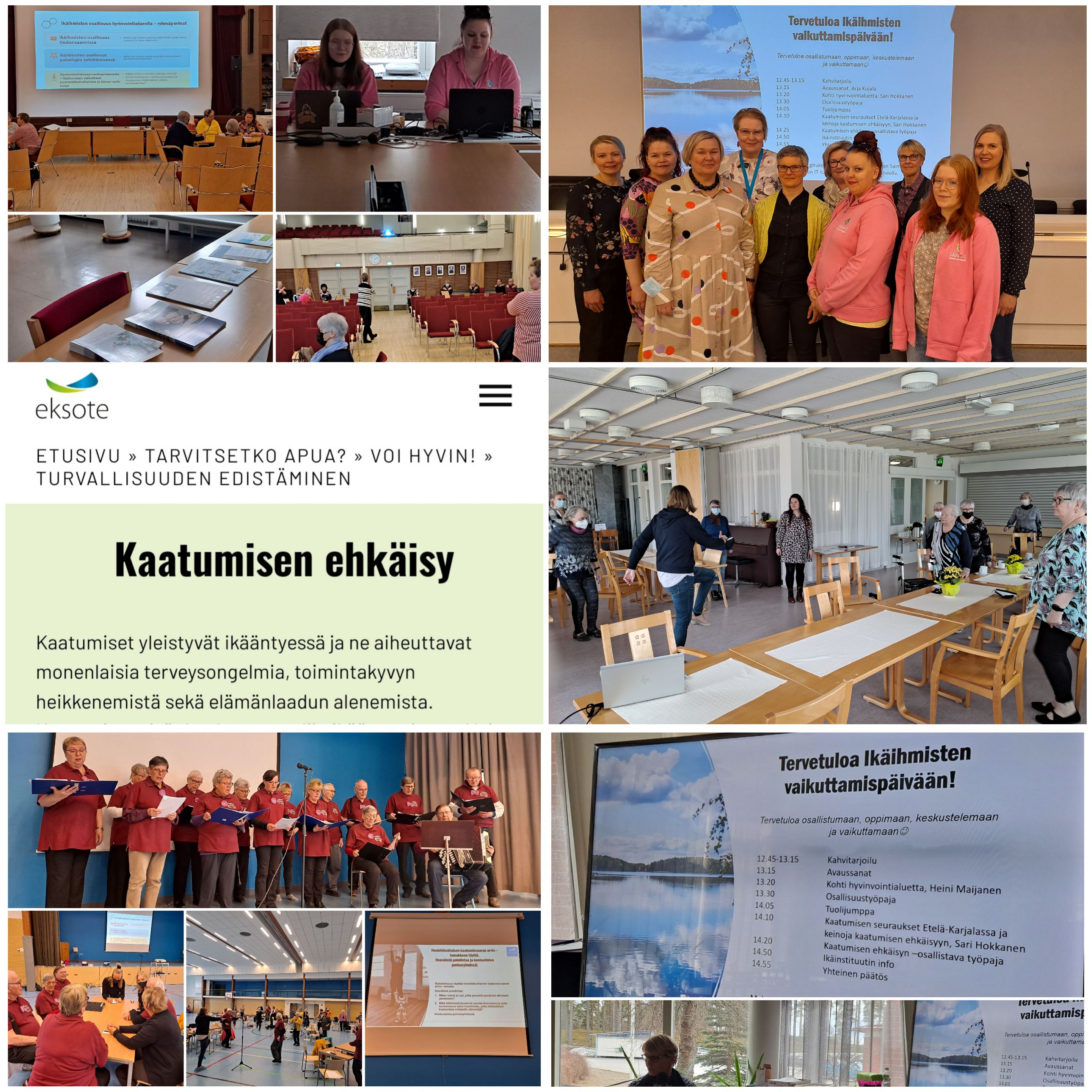 Ikäihmisten vaikuttamispäivien kuvakavalkadi