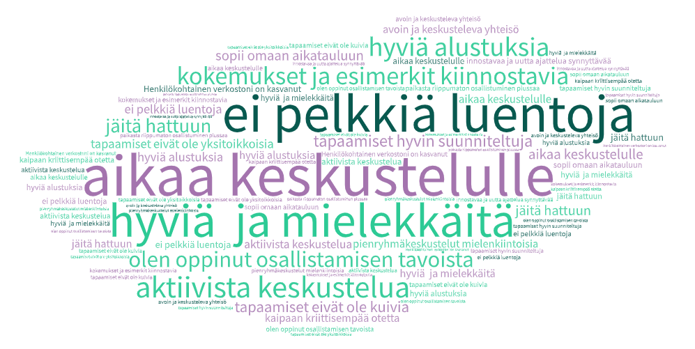 Huomioita verkostosta