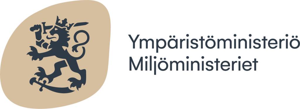 Ympäristöministeriön leijona-logo