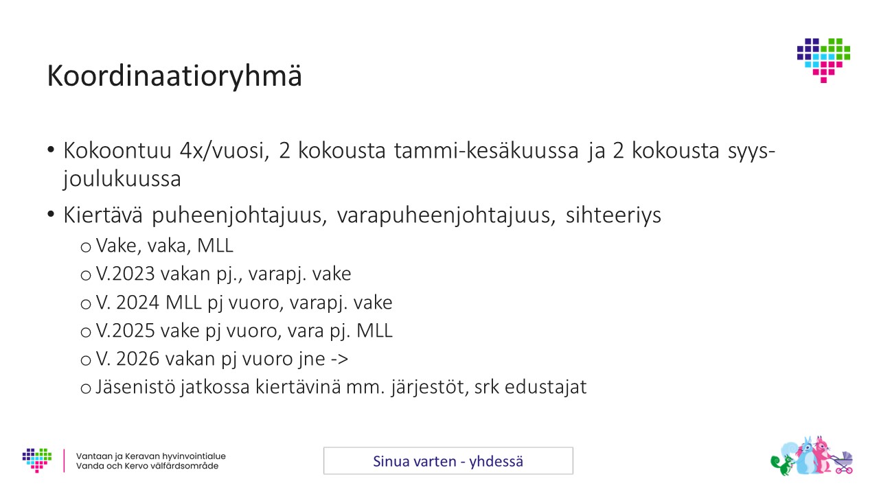 koordinaatioryhmä