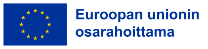 Euroopan unionin osarahoittama -tunnus.