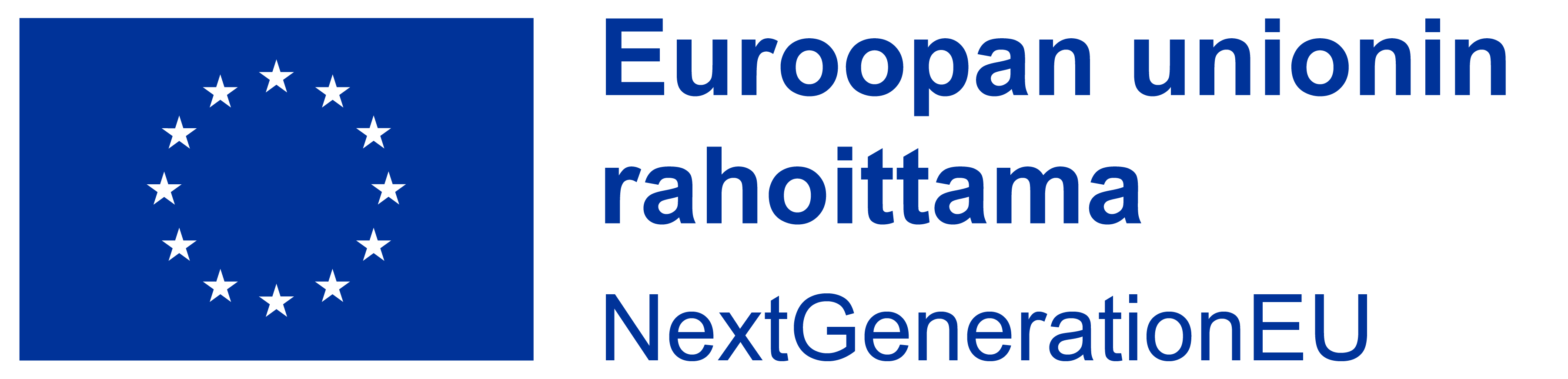 Euroopan unionin rahoittama NextGenerationEU -logo