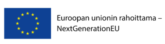 Kuvassa näkyy Euroopan unionin rahoittama -tunnus 