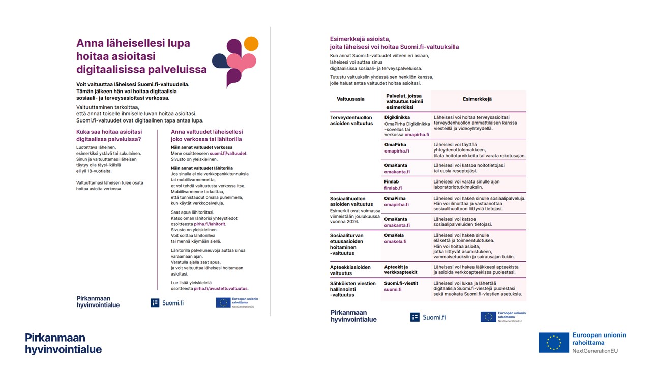 Suomi.fi- valtuutus selkokielisesti 