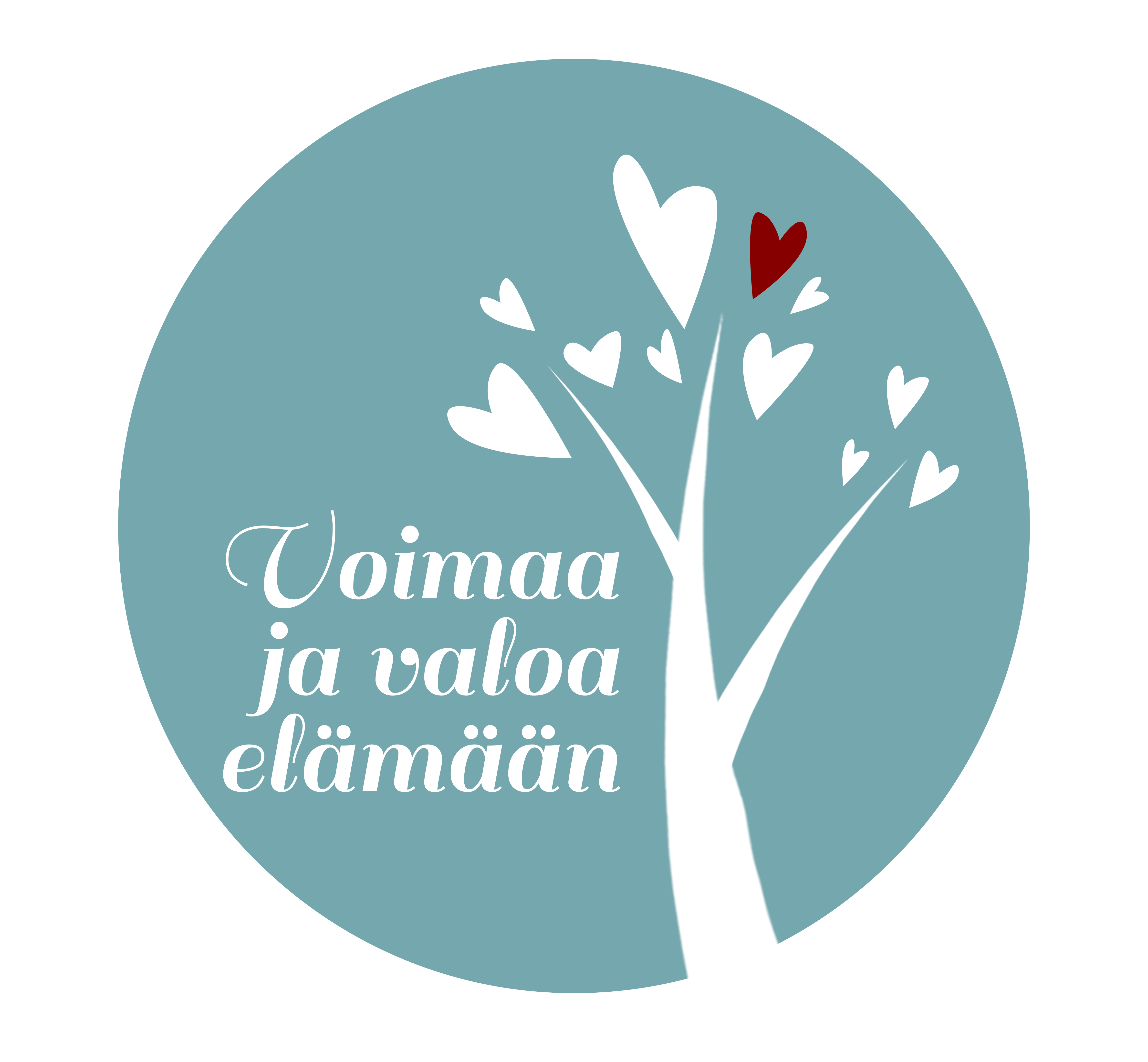 Voimaa ja valoa elämään -hankkeen ESR+ logo
