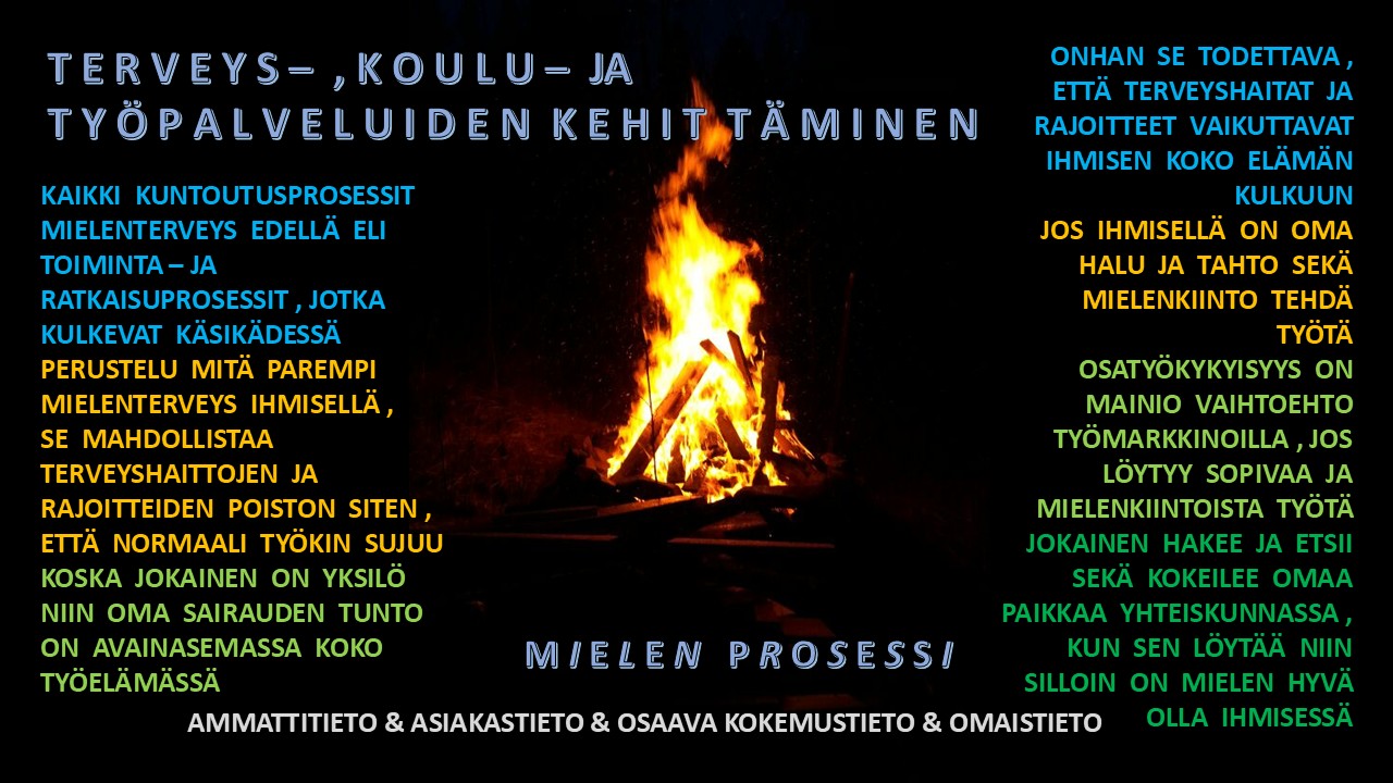 Työ- ja Terveyspalveluiden kehittäminen