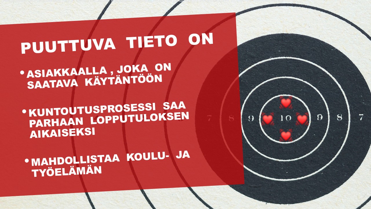 Puuttuva tieto on🤔