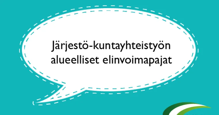 Järjestö-kuntayhteistyön alueelliset elinvoimapajat 