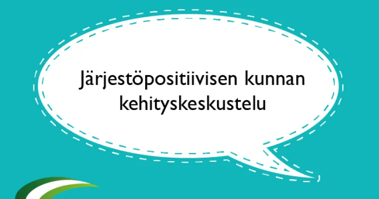 Järjestöpositiivisen kunnan kehityskeskustelu