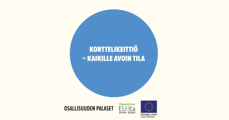 Korttelikeittiö – kaikille avoin tila