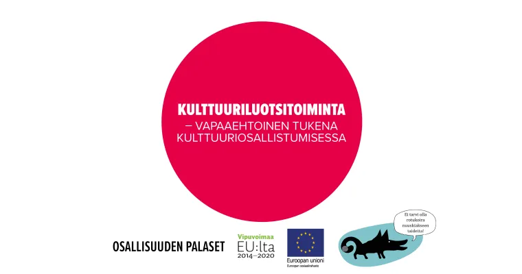 Kulttuuriluotsitoiminta – vapaaehtoinen tukena kulttuuriosallistumisessa