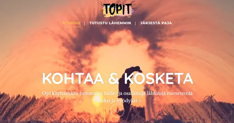 Näkymättömät - Nuorten digitarinat -hanke: Topit -käsikirja
