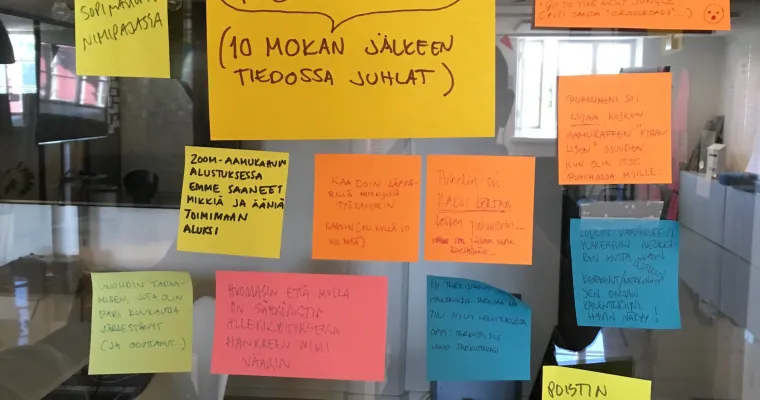 Mokakulttuuri mukaan työn arkeen