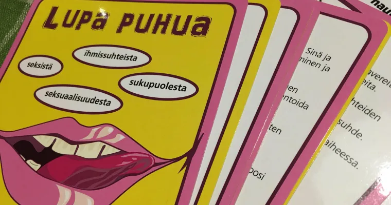 Lupa puhua -toimintamalli seksuaalisuuden puheeksi ottamiseksi asumispalveluissa