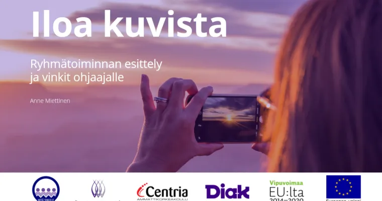 Iloa kuvista -ryhmätoiminta