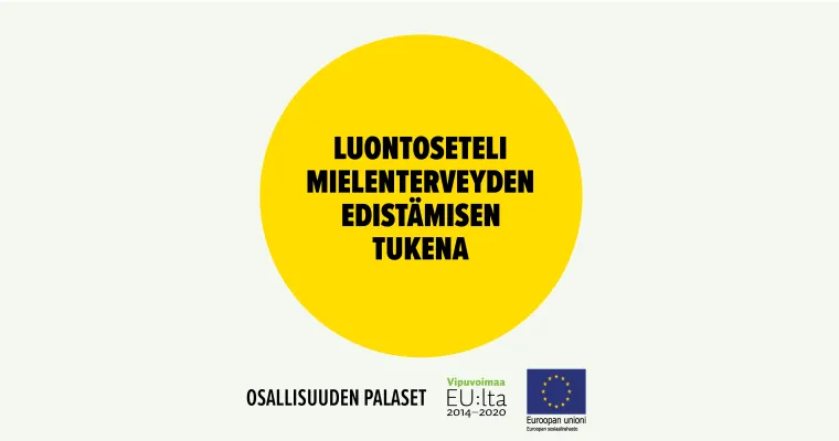 Luontoseteli mielenterveyden edistämisen tukena