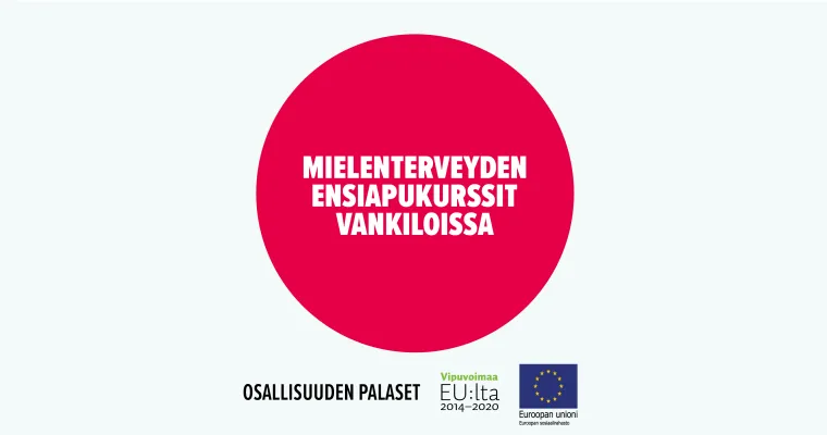 Mielenterveyden ensiapukurssit vankiloissa
