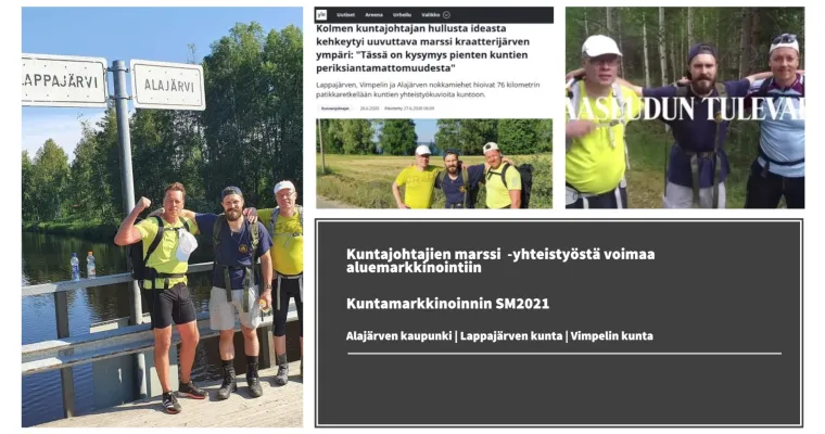 Kuntajohtajien marssi – yhteistyöstä voimaa aluemarkkinointiin