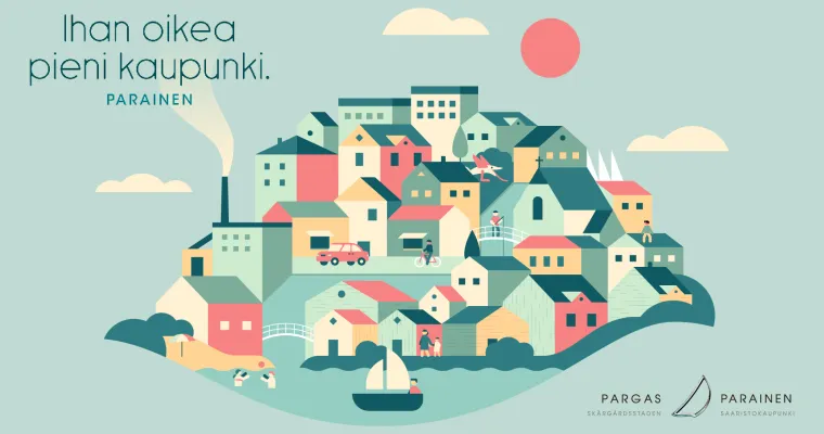 Paraisten kaupungin markkinointi