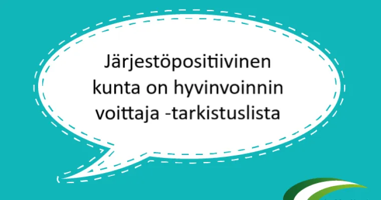 Järjestöpositiivinen kunta on hyvinvoinnin voittaja! -tarkistuslista
