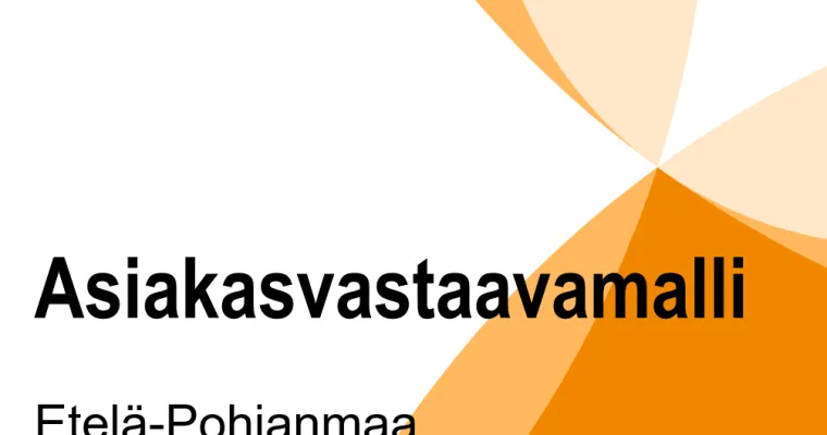 Asiakasvastaavamalli / Etelä-Pohjanmaa