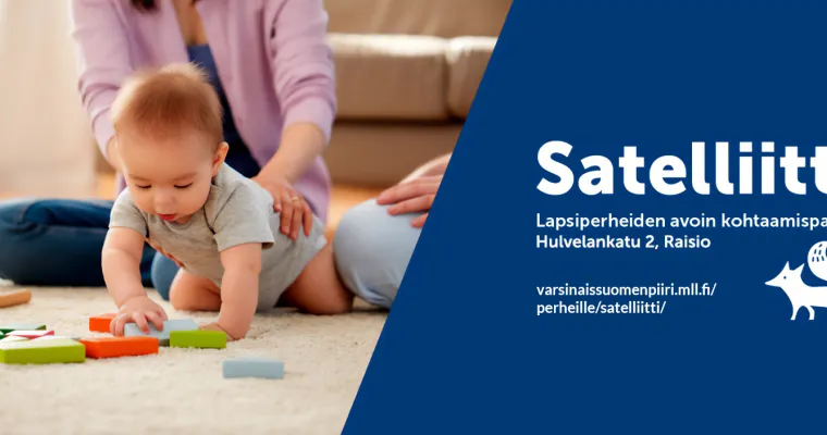 Kulttuurisensitiivinen perheiden avoin kohtaamispaikka (Satelliitti, Raisio)