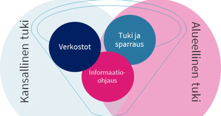 Kehittämisohjelmien välinen yhteistyörakenne kansallisissa ohjelmissa