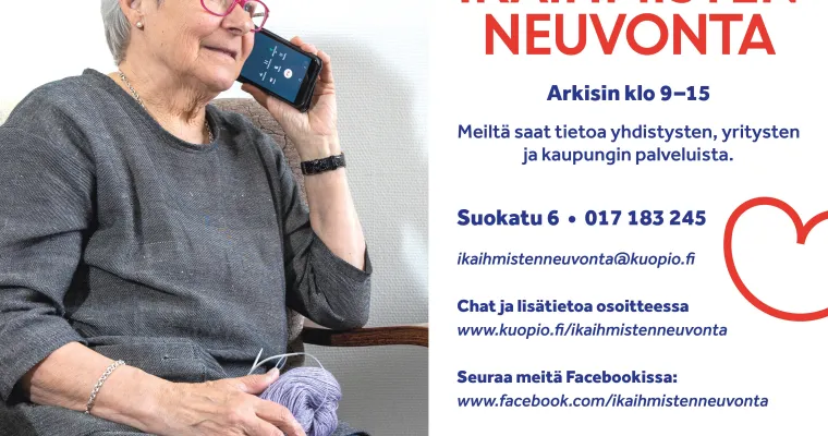 POSOTE20: Ikäihmisten matalan kynnyksen ohjauksen ja neuvonnan toimintamalli Kuopiossa