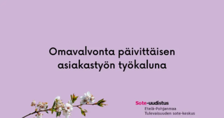 Omavalvonta päivittäisen asiakastyön työkaluna