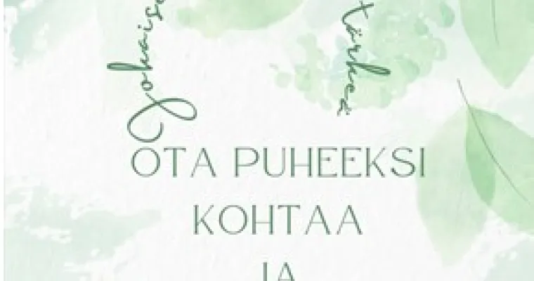 Ota puheeksi päihteet ja rahapelaaminen