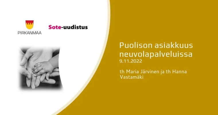 Puolison asiakkuus neuvolapalveluissa