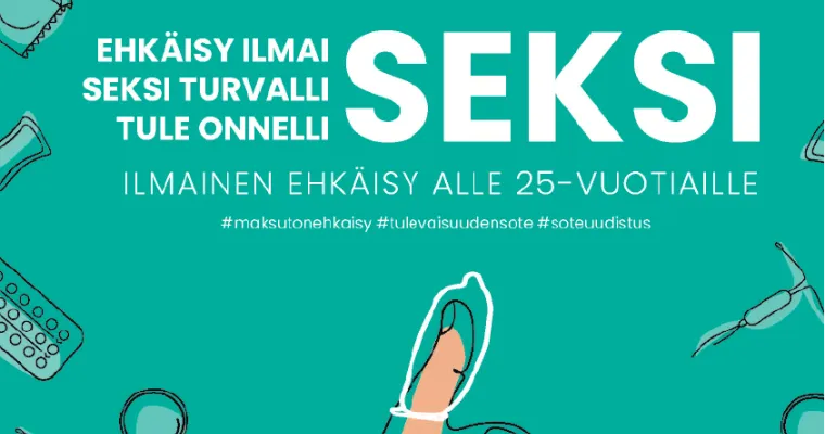 Maksuttoman ehkäisyn kokeilu alle 25-vuotiaille Lapin hyvinvointialueella