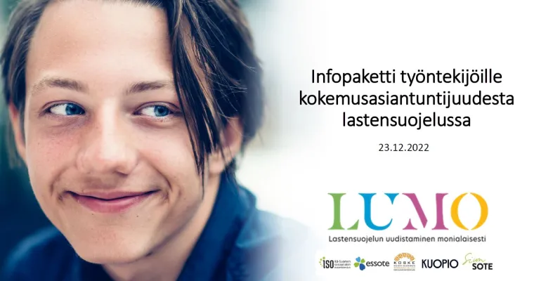 Infopaketti työntekijöille kokemusasiantuntijuudesta lastensuojelussa