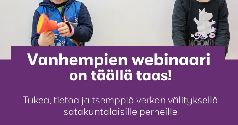 Vanhempien webinaarit
