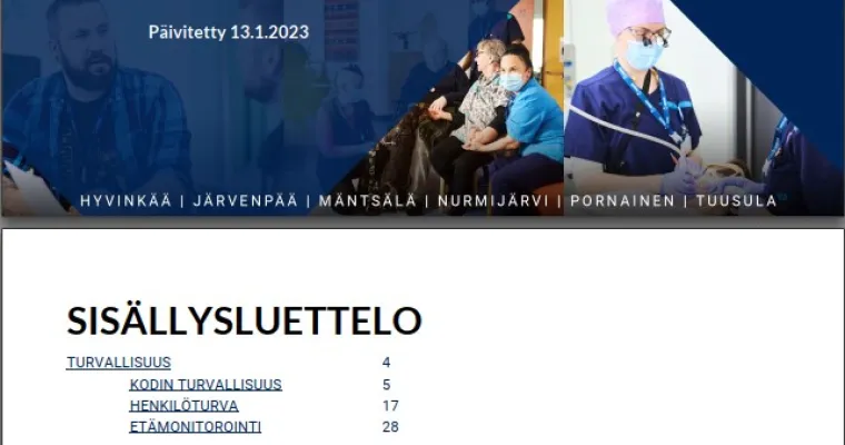 Katalogi kotona asumista tukevista teknologioista