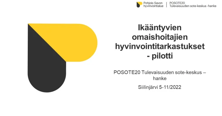 POSOTE20: Ikääntyvien omaishoitajien hyvinvointitarkastukset