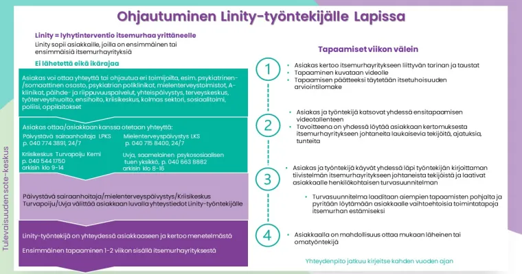 Ohjautuminen Linity-työntekijälle Lapissa
