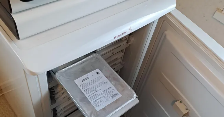 Ruokapalvelu ikäihmisille, jossa pakasteannokset 