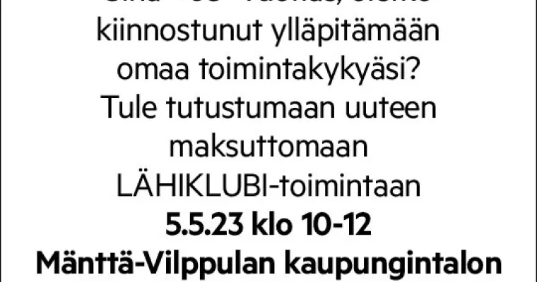 Lähiklubi