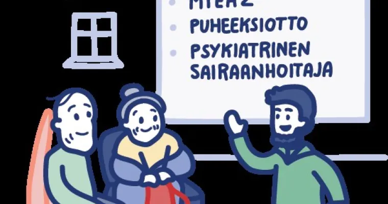 Ikääntyneen mielenterveys- ja päihdeasiakkaan palvelujen kehittäminen Pohjois-Pohjanmaan hyvinvointialueella 