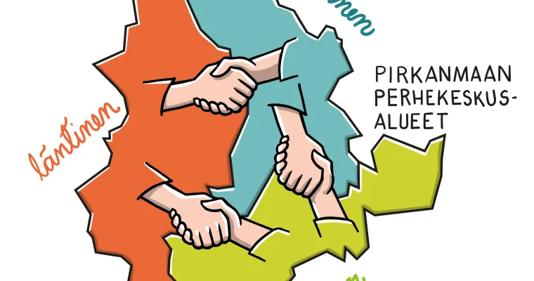 Pirkanmaan perhekeskuksen verkostojohtaminen