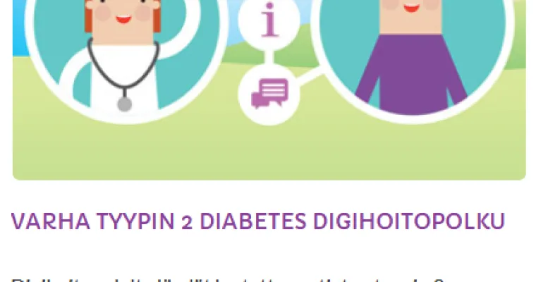 Varha Tyypin 2 diabetes digihoitopolku, Varsinais-Suomen HVA (RRP, P1, I4)