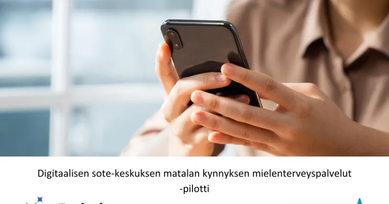 Digitaalisen sote-keskuksen matalan kynnyksen mielenterveyspalvelut -pilotti