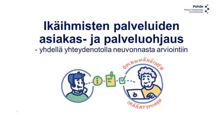 Ikäihmisten asiakas- ja palveluohjauksen toimintamalli Pohjois-Pohjanmaan hyvinvointialueella