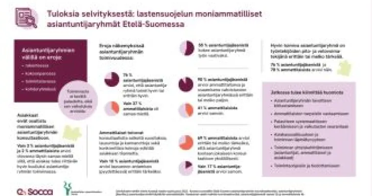Lastensuojelun moniammatilliset asiantuntijaryhmät Etelä-Suomessa 2023 (selvitys)