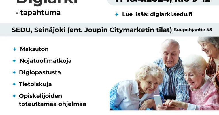 Digiarki-tapahtumat, Etelä-Pohjanmaan HVA (RRP, P4, I4)