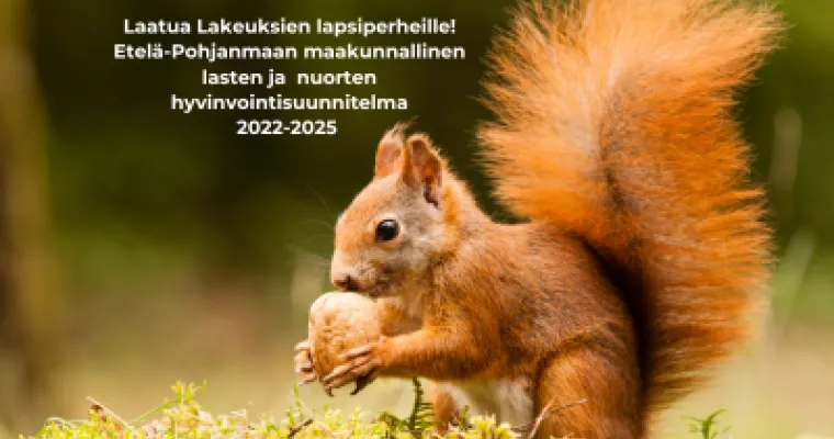 Laatua Lakeuksien lapsille ja nuorille! Etelä-Pohjanmaan maakunnallinen lasten ja nuorten hyvinvointisuuunnitelma 2022-2025