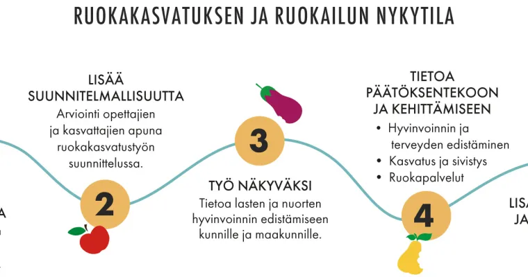 Ruokailun ja ruokakasvatuksen nykytila